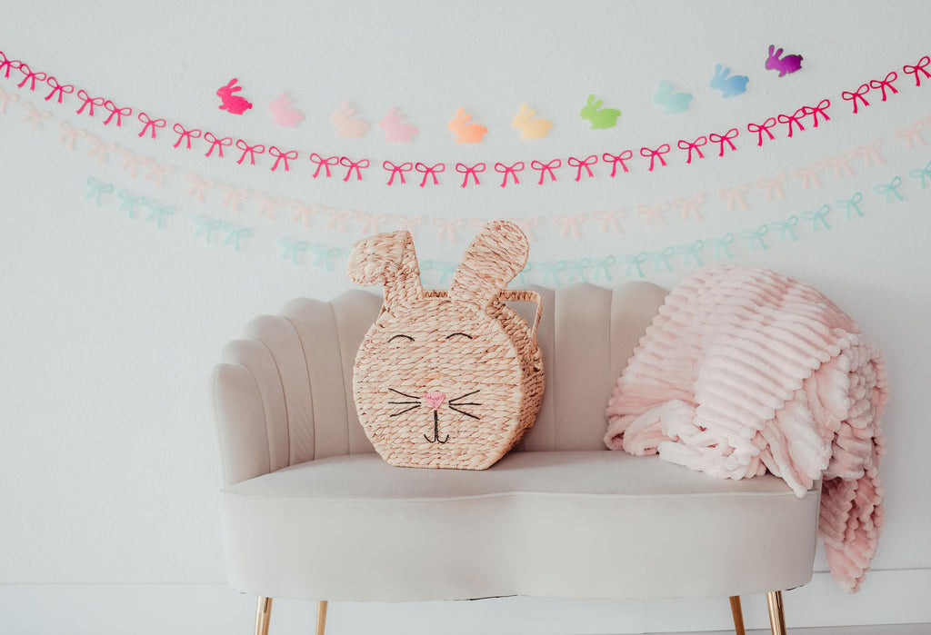 Felt Bunny Garland