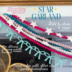 Felt Star Garland