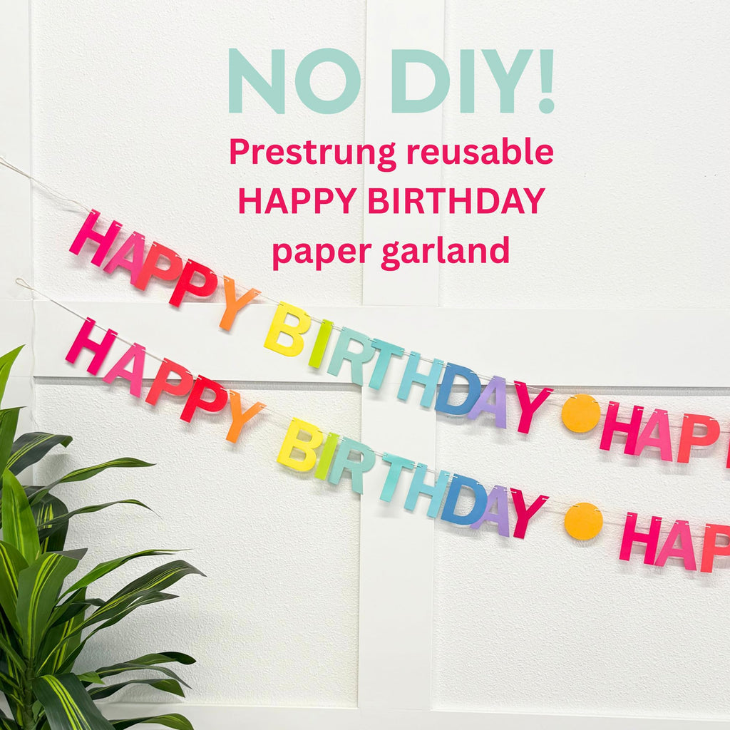 Happy Birthday Garland