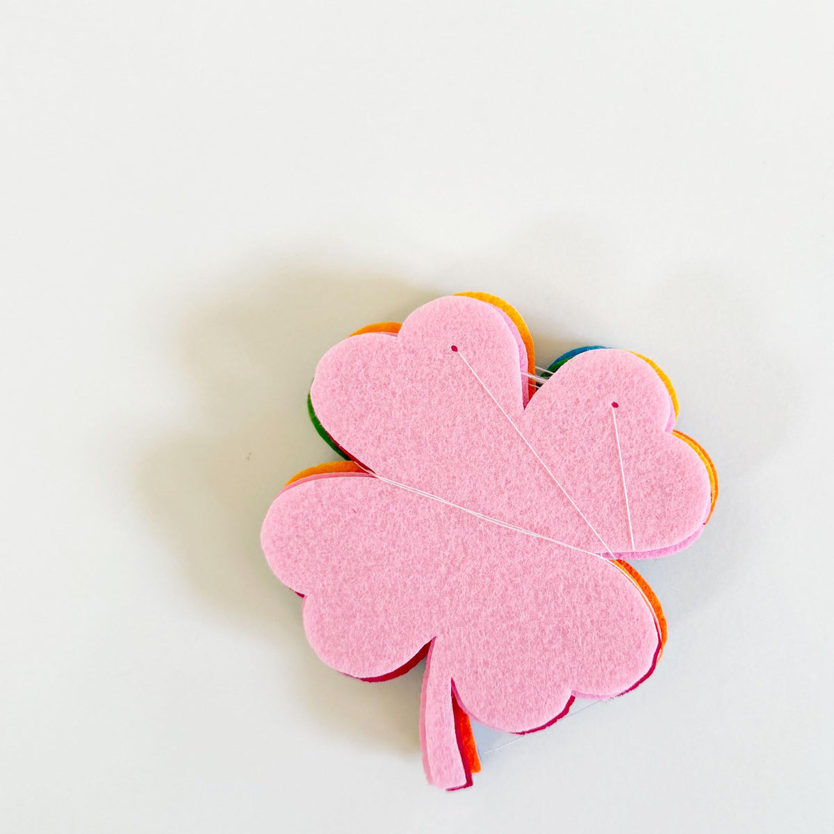 St Patricks Day Shamrock Garland