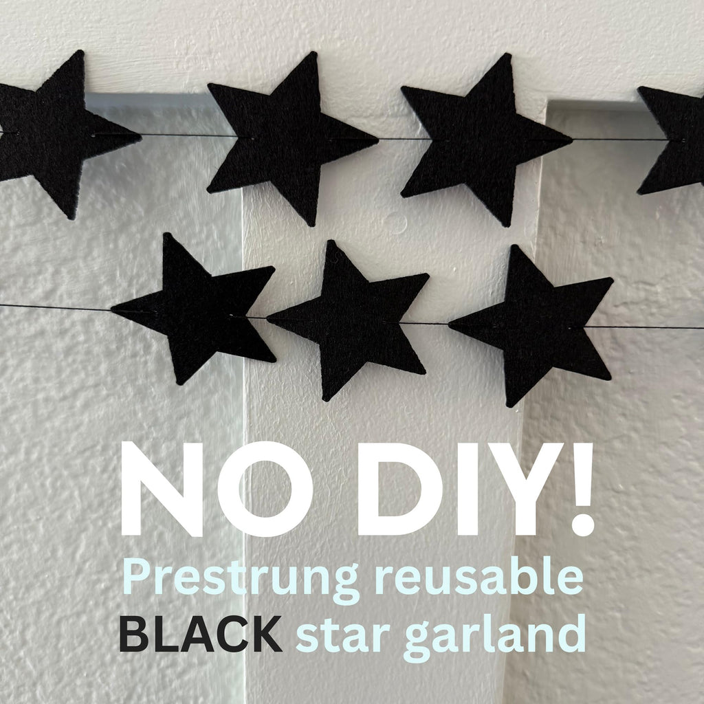 Felt Star Garland