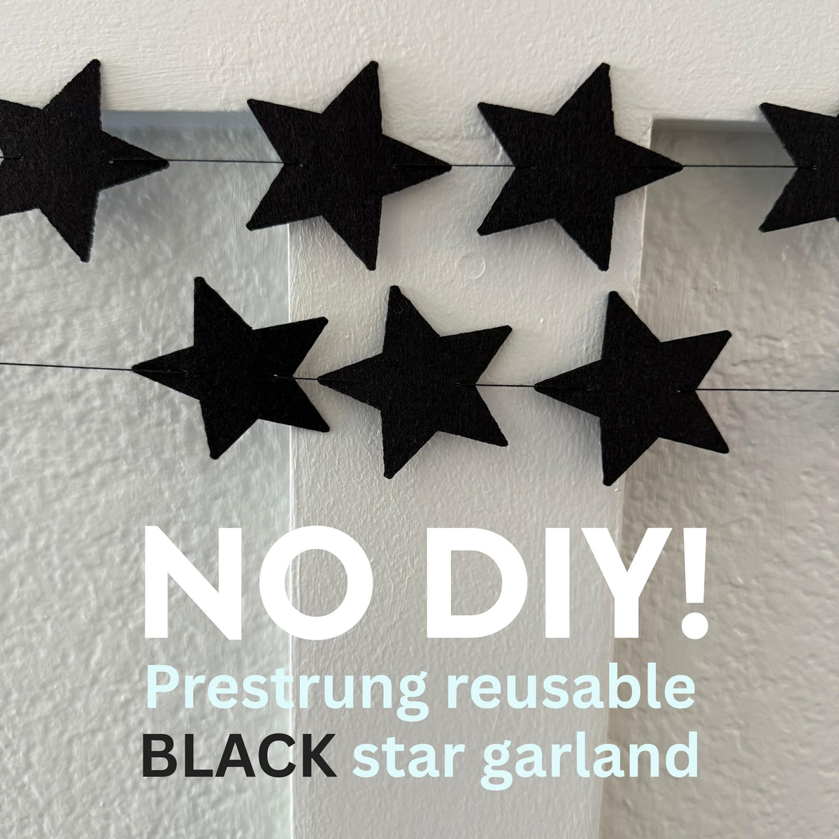 Felt Star Garland