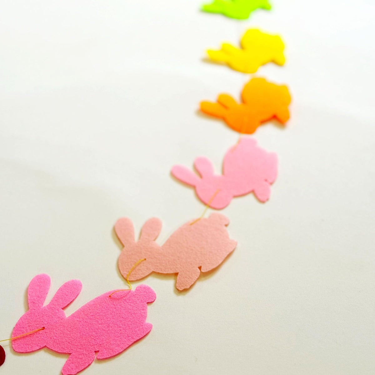 Felt Bunny Garland