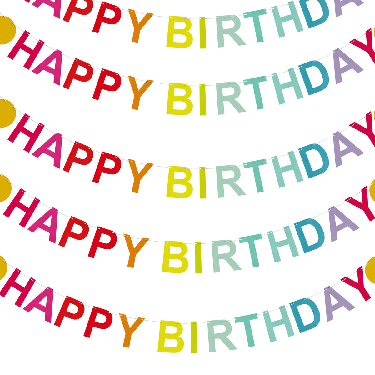 Happy Birthday Garland
