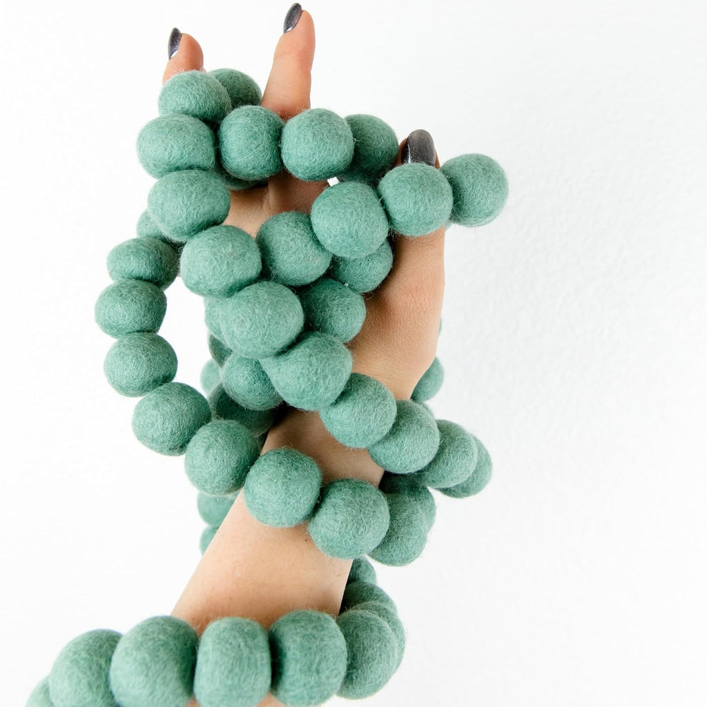 Felt Ball Garland