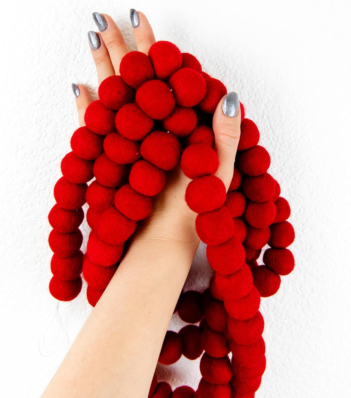 Felt Ball Garland