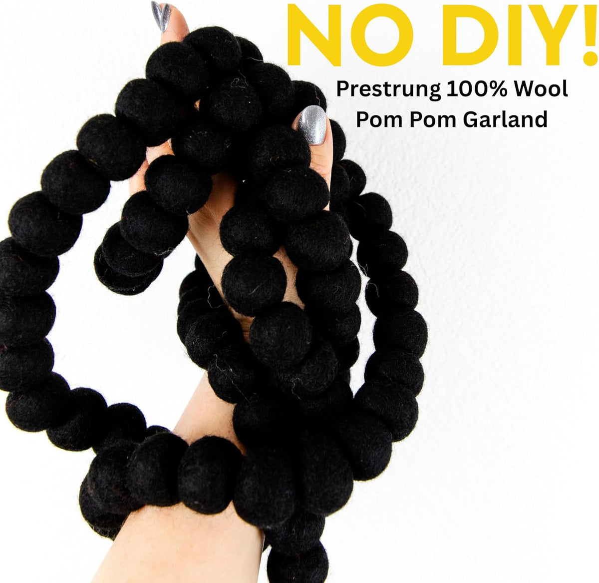 Felt Ball Garland