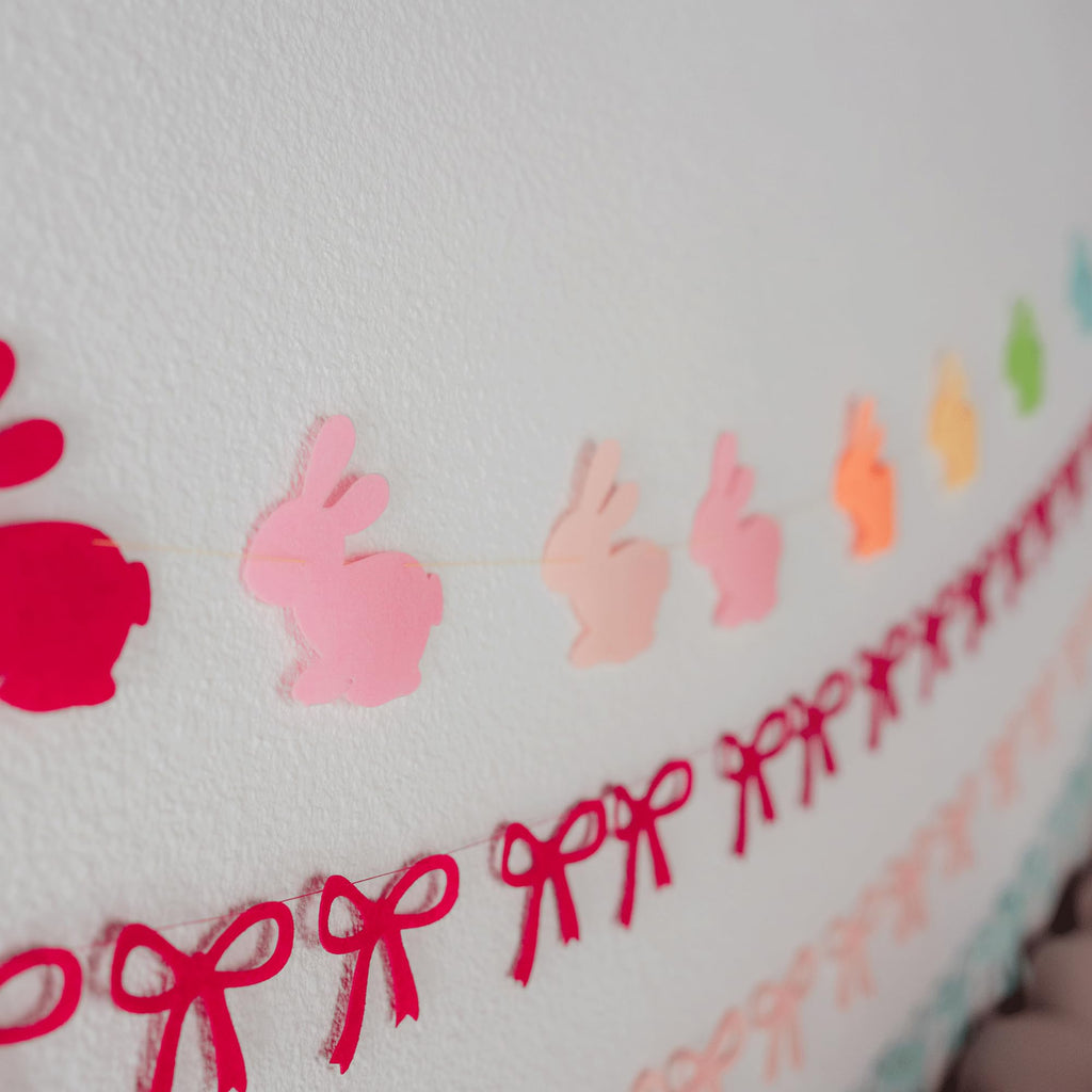 Felt Bunny Garland