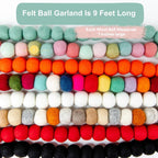Felt Ball Garland