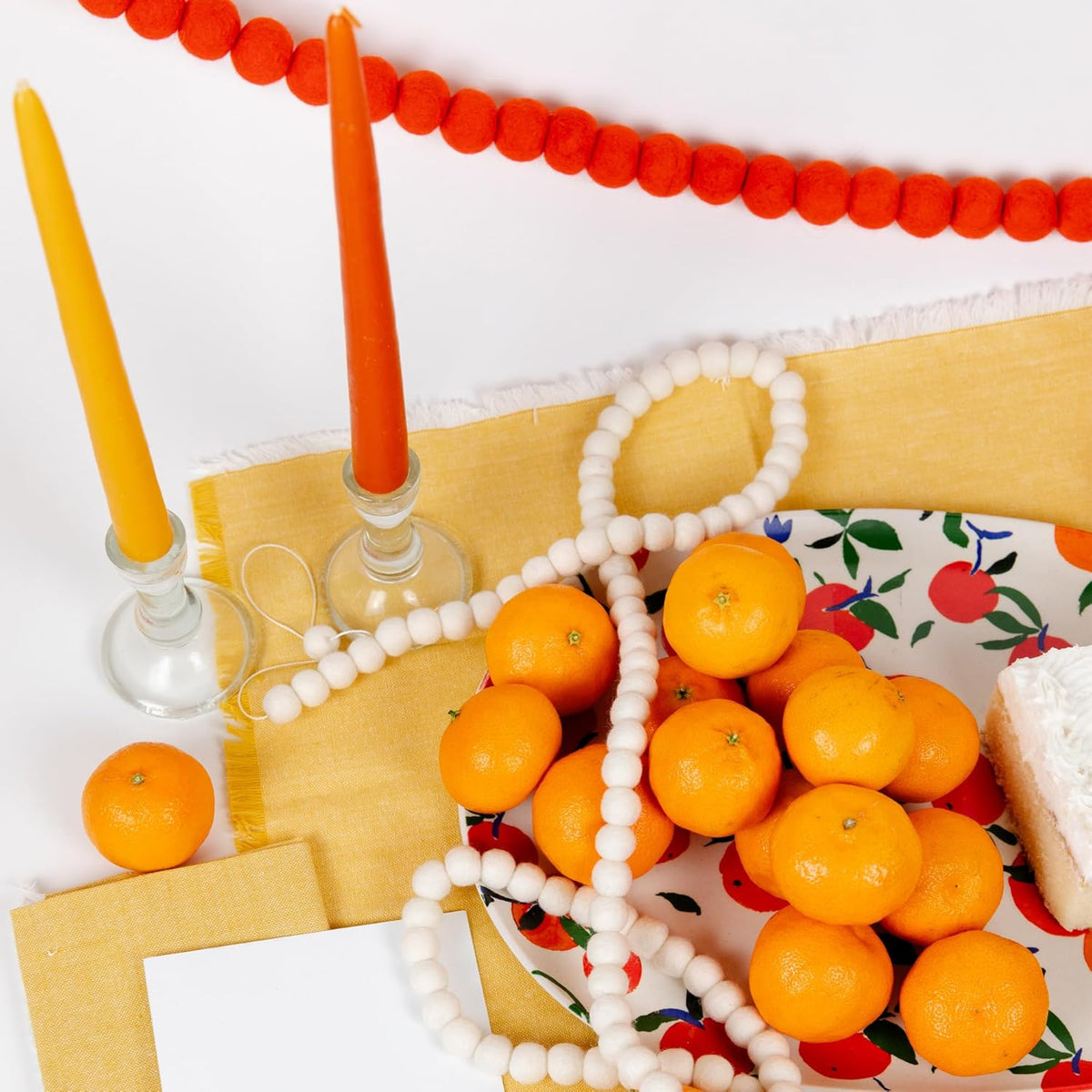 Felt Ball Garland