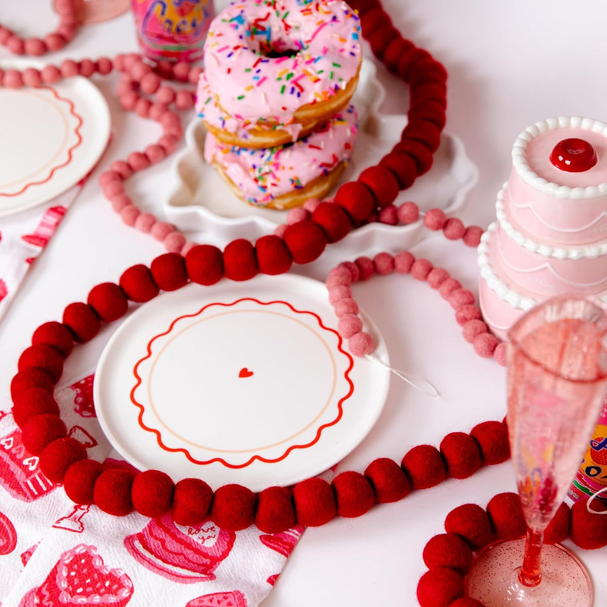 Felt Ball Garland