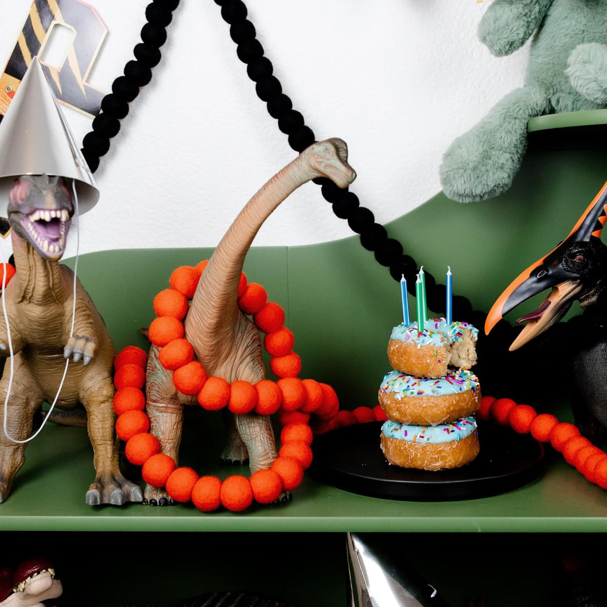 Felt Ball Garland