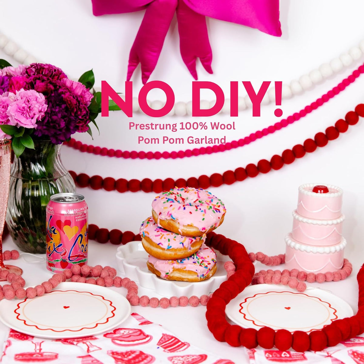 Felt Ball Garland