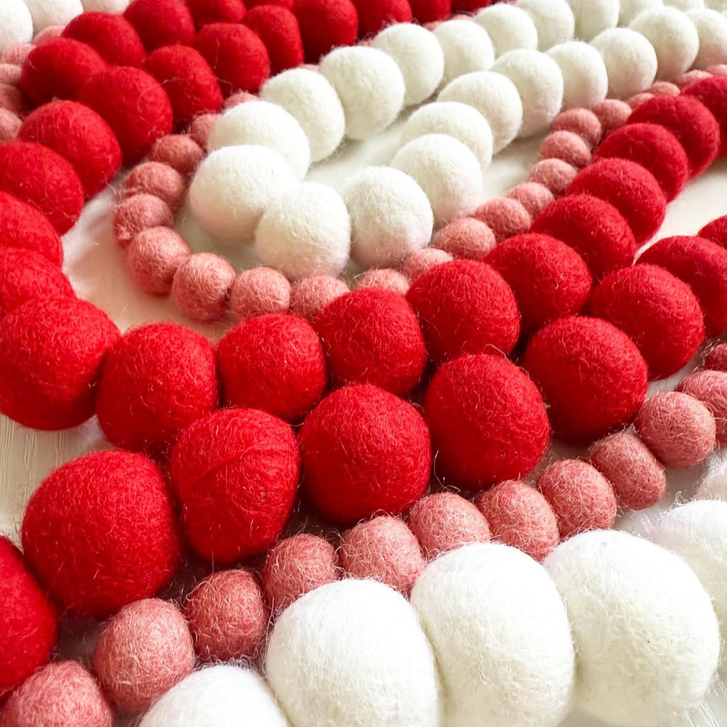 Felt Ball Garland