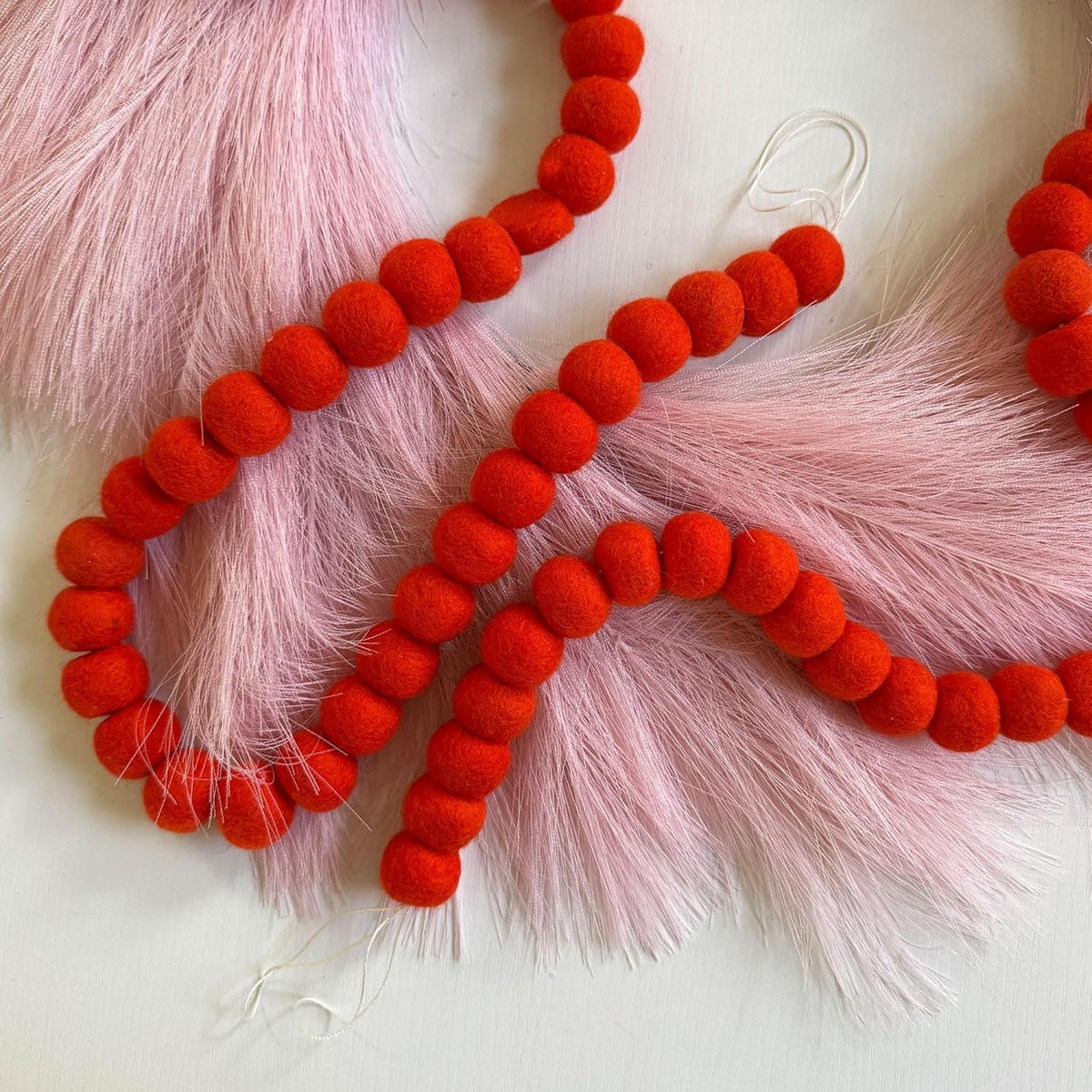Felt Ball Garland