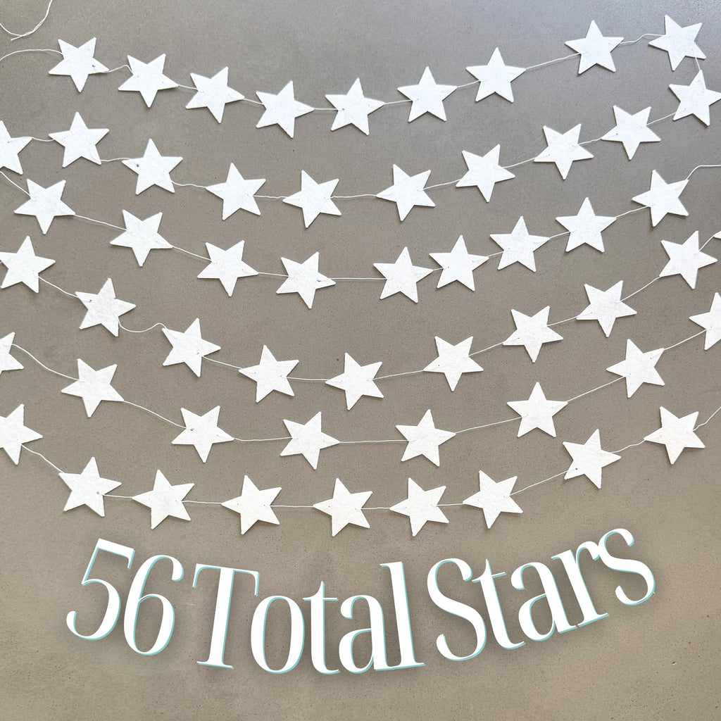 Felt Star Garland