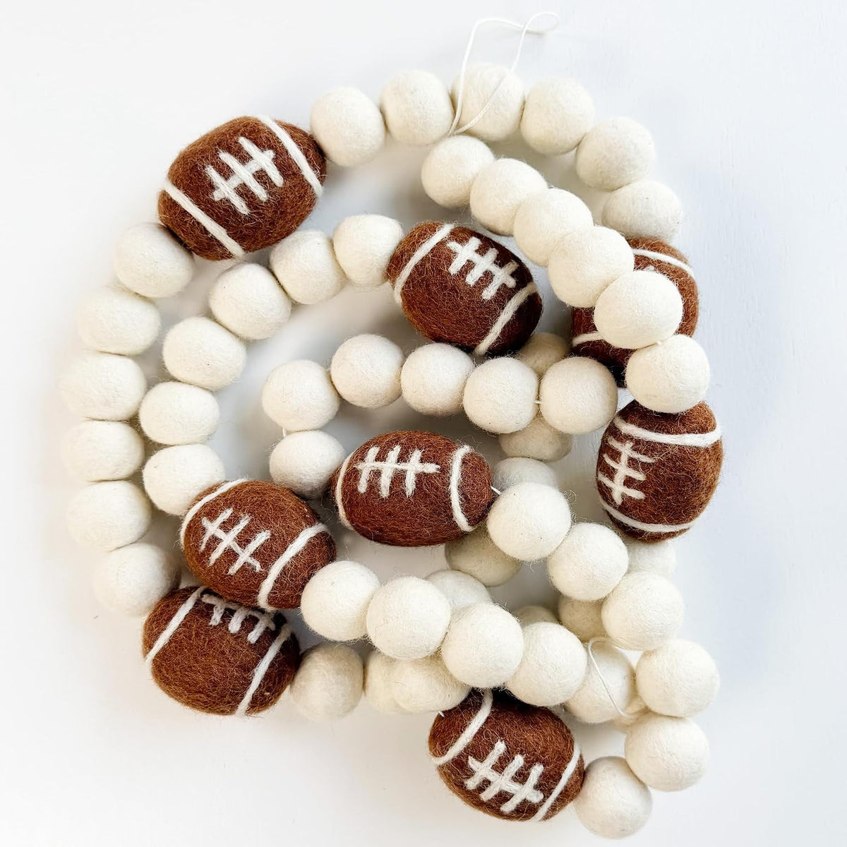 Football Felt Garland