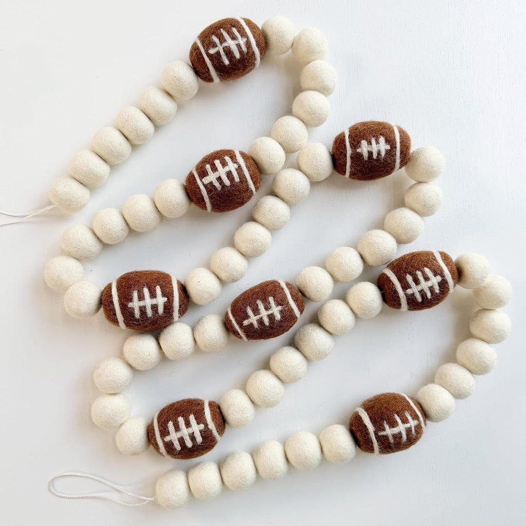 Football Felt Garland