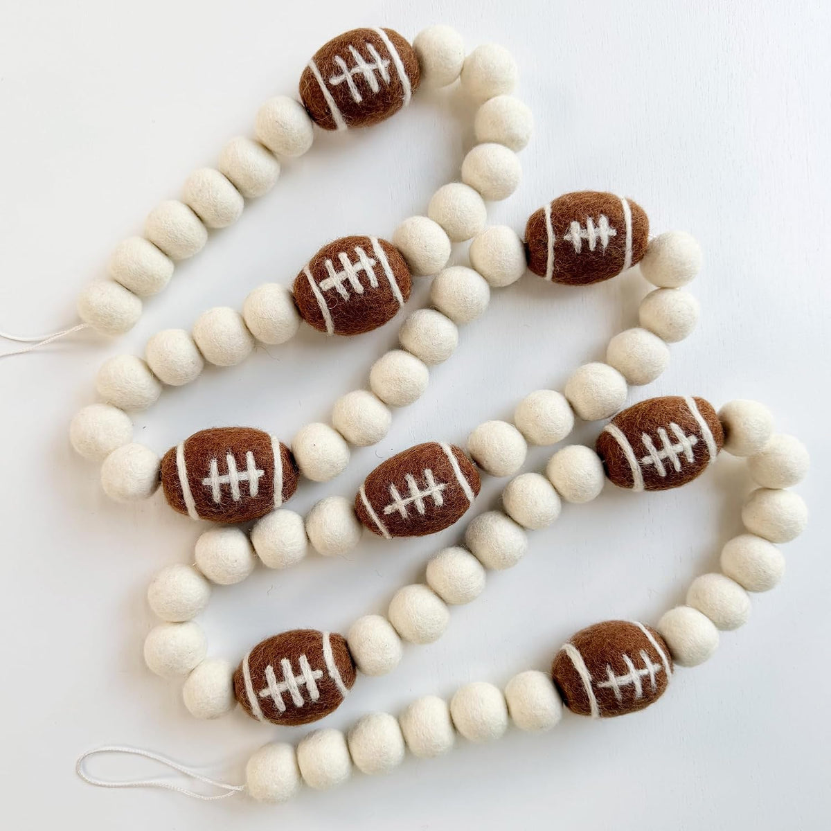 Football Felt Garland