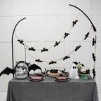 Bat Felt Halloween Garland
