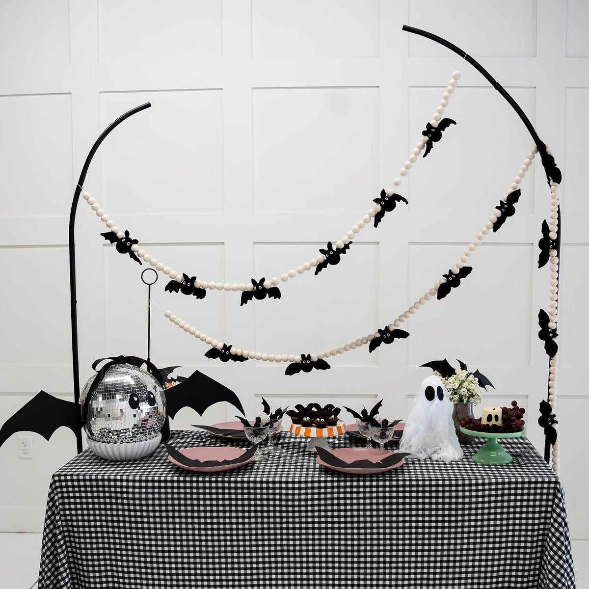 Bat Felt Halloween Garland