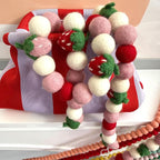 Strawberry Felt Garland
