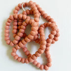 Mini Peach Felt Garland