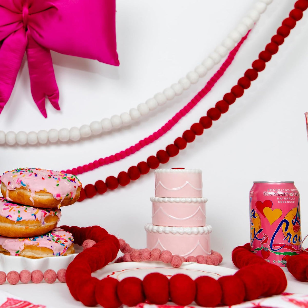 Hot Pink Mini Garland