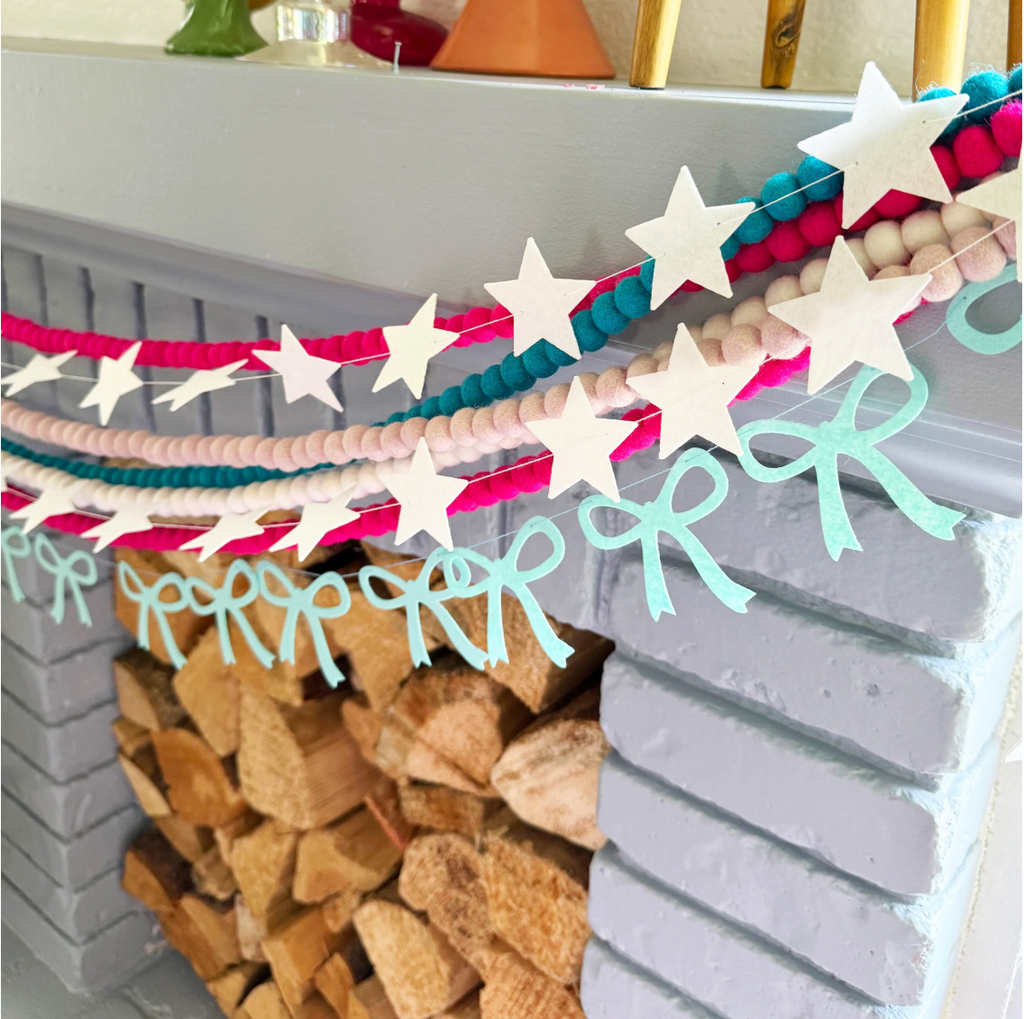 Felt Star Garland