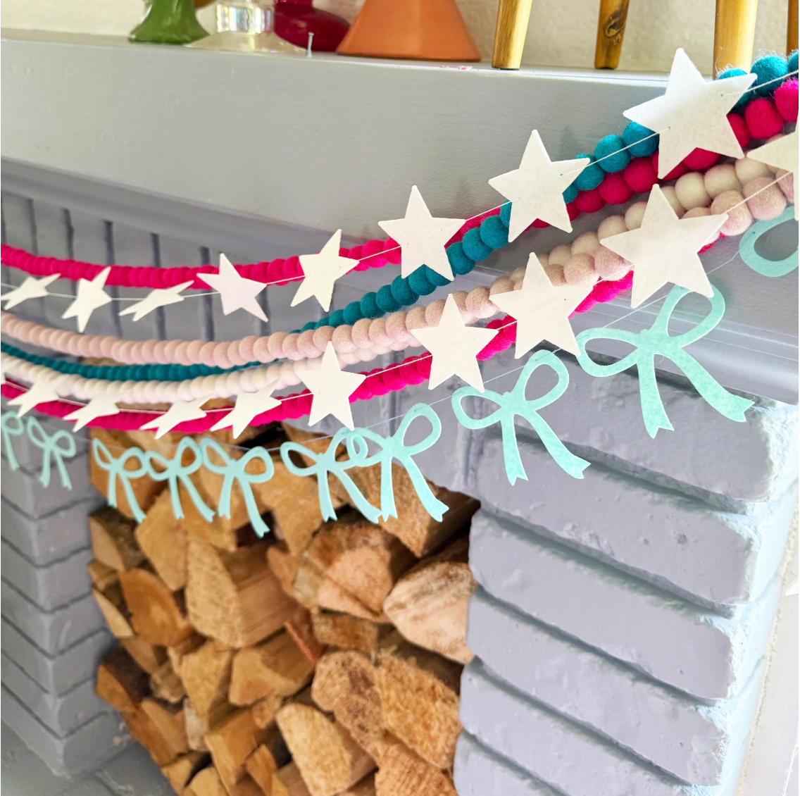 Felt Star Garland