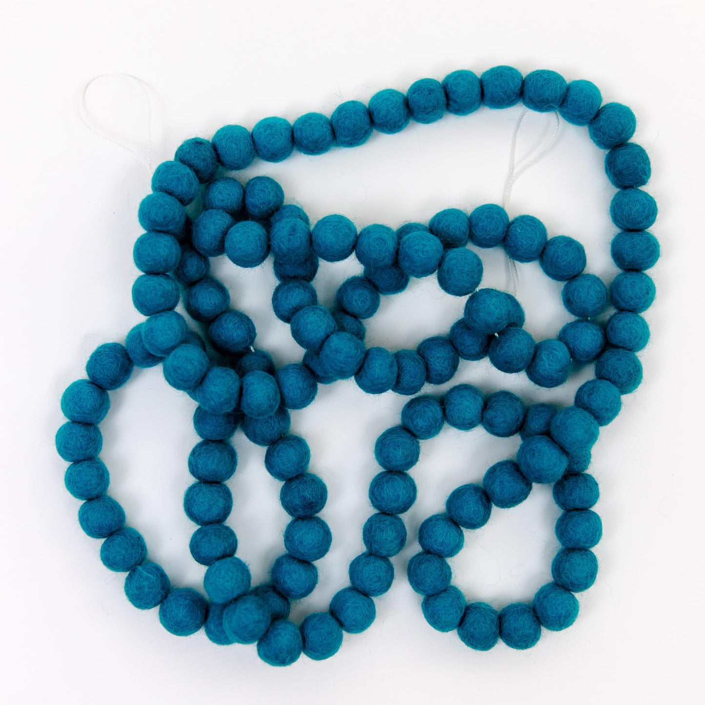 Mini Felt Ball Garland 115 100% Wool Ball Pom Pom Garland for Birthday Party Decor, Spring Banner, Bridal Shower