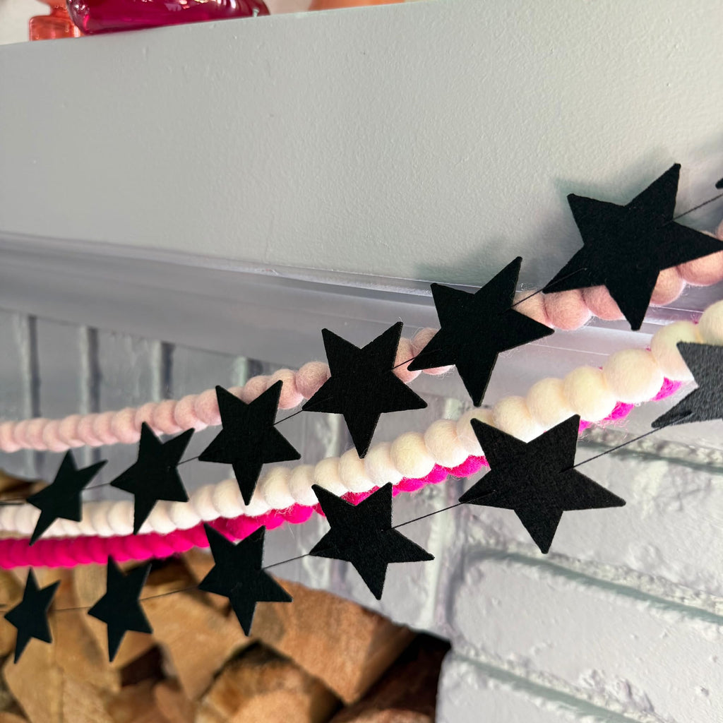 Felt Star Garland