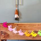 Felt Bunny Garland